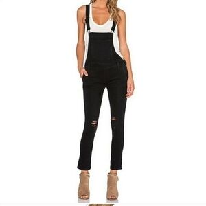 Black Orchid denim jean the Skinny Overall Black carbonite size 29  faded black
